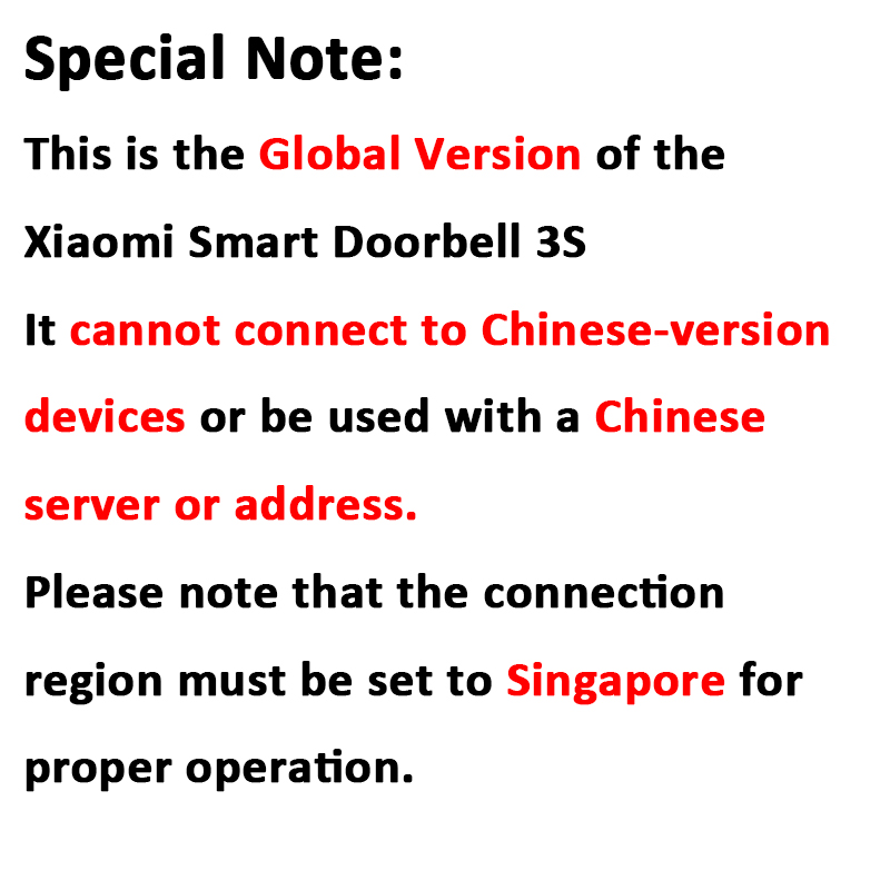 Smart Home Xiaomi Kit - Xiaomi Doorbell 3S Versión Global 2K