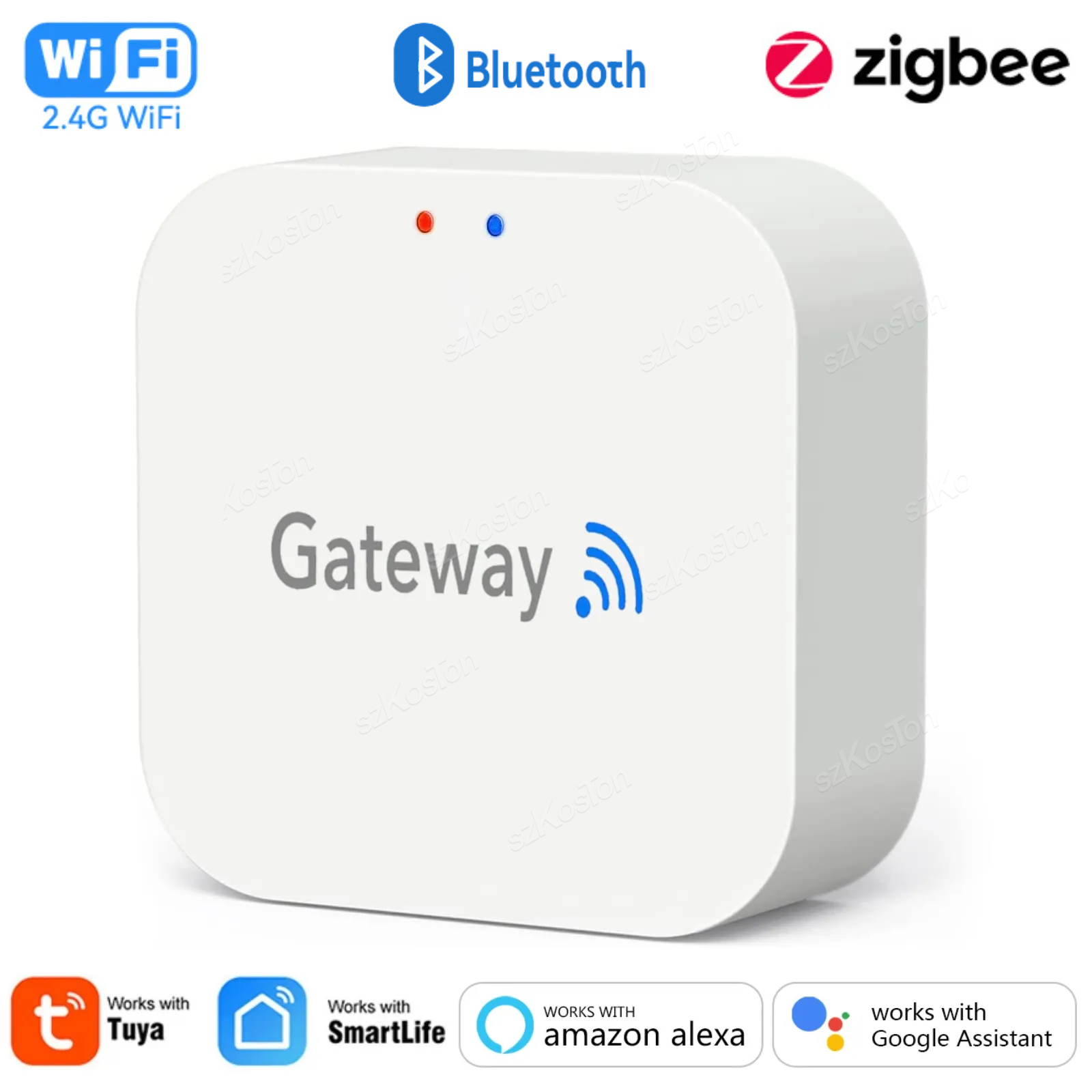Smart Home Nest - Tuya Smart Life-puerta multimodo para automatización