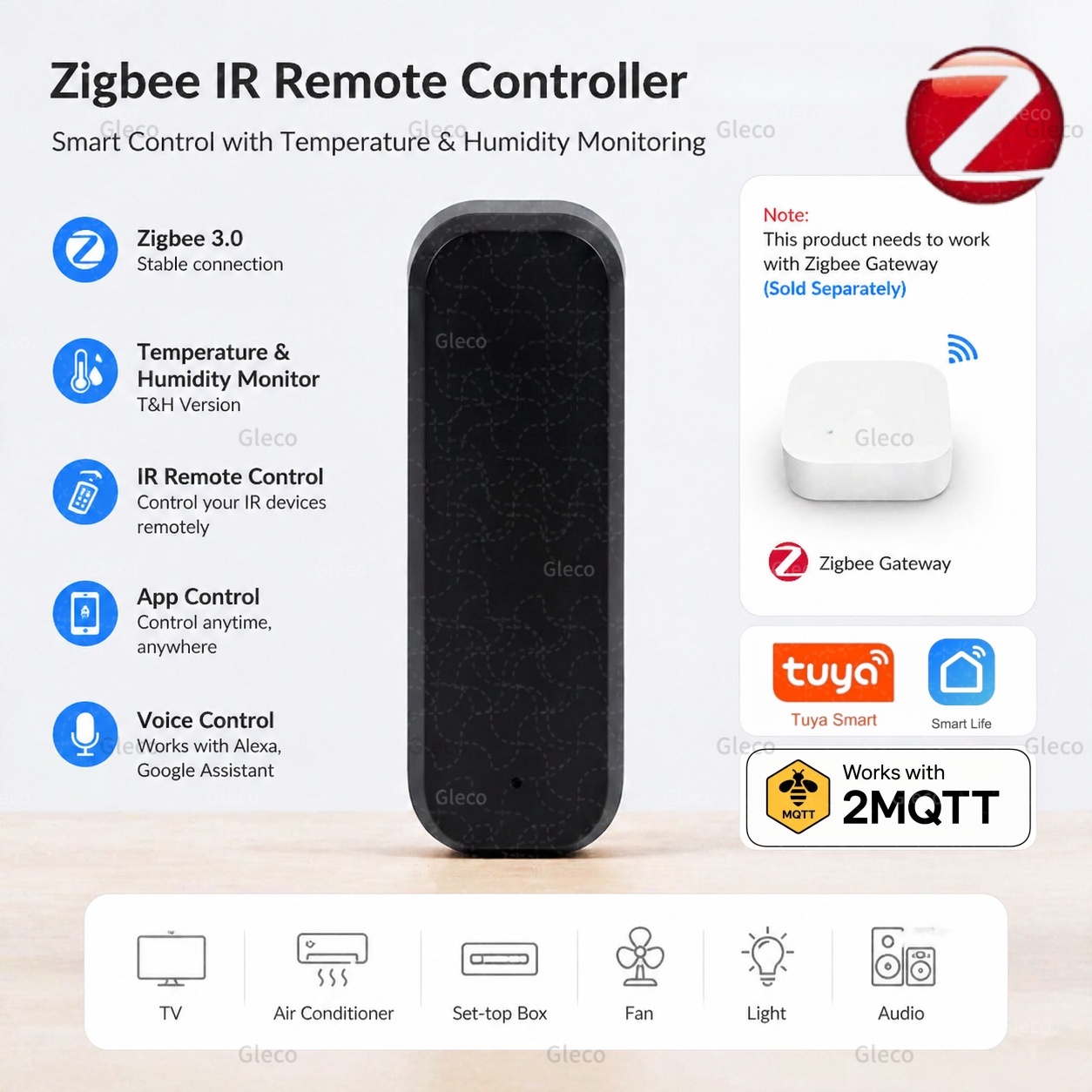 Smart Home Ir - Control Remoto Inteligente Zigbee IR, Control