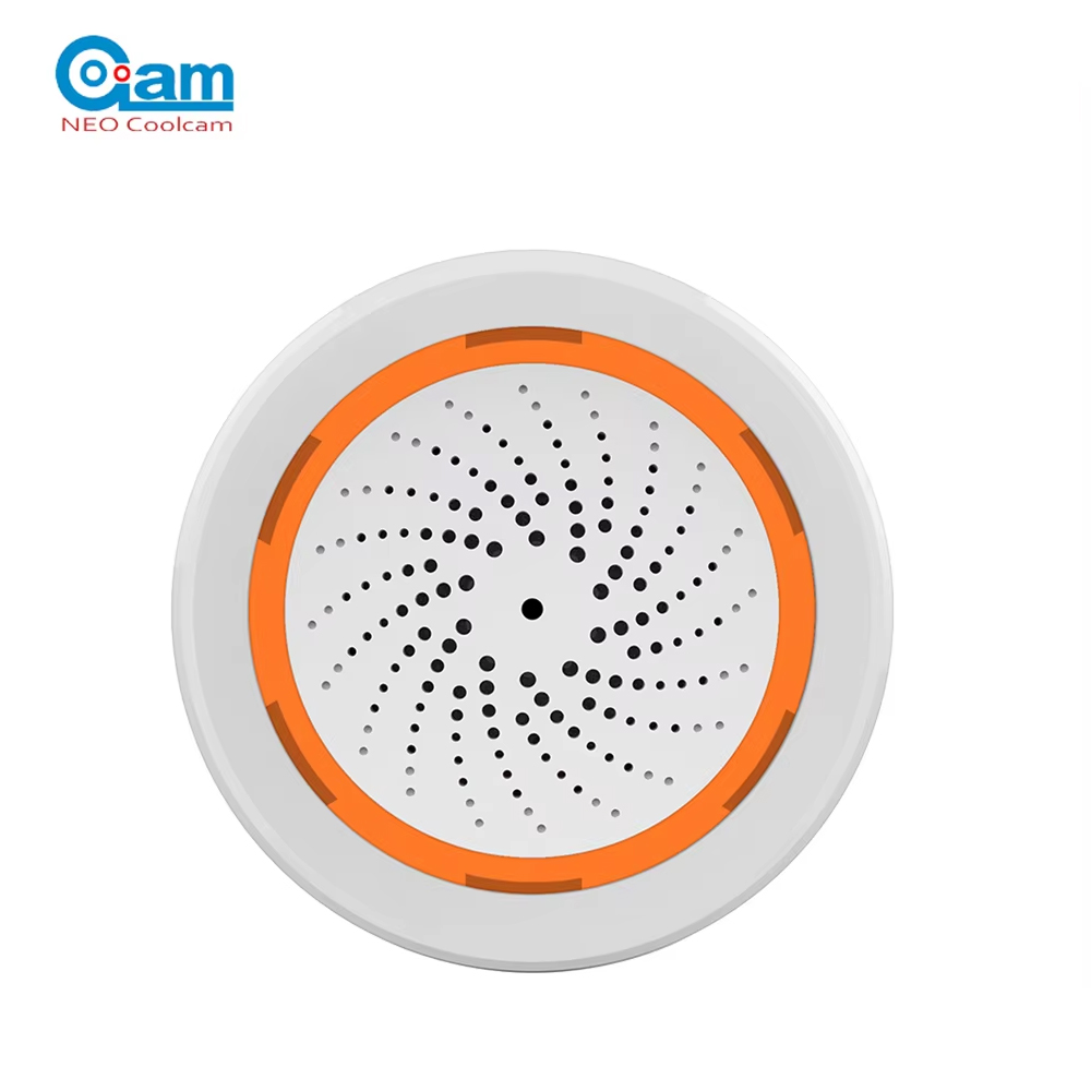 Smart Home Nest - Coolcam-alarma de sirena inteligente Tuya Zigbee