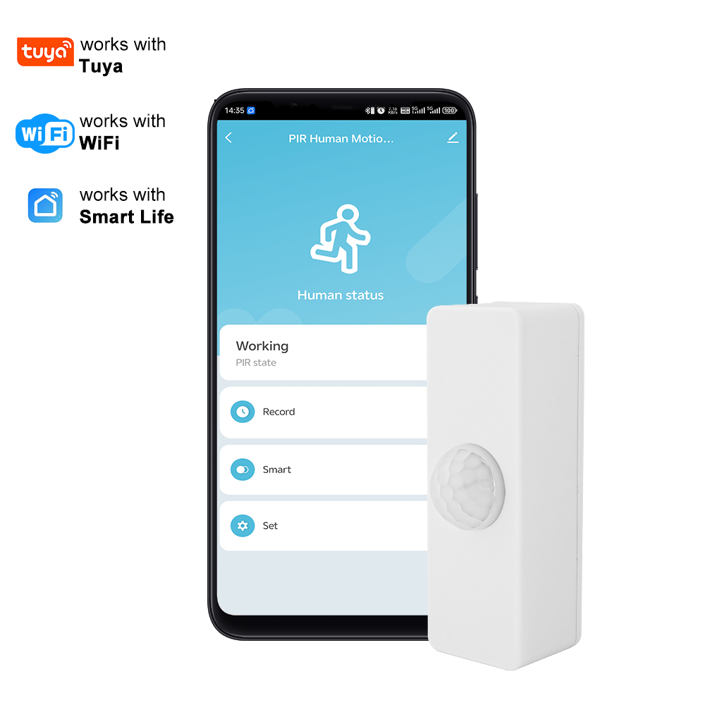 Smart Home Ir - Sensor de Movimiento PIR Inteligente Tuya,