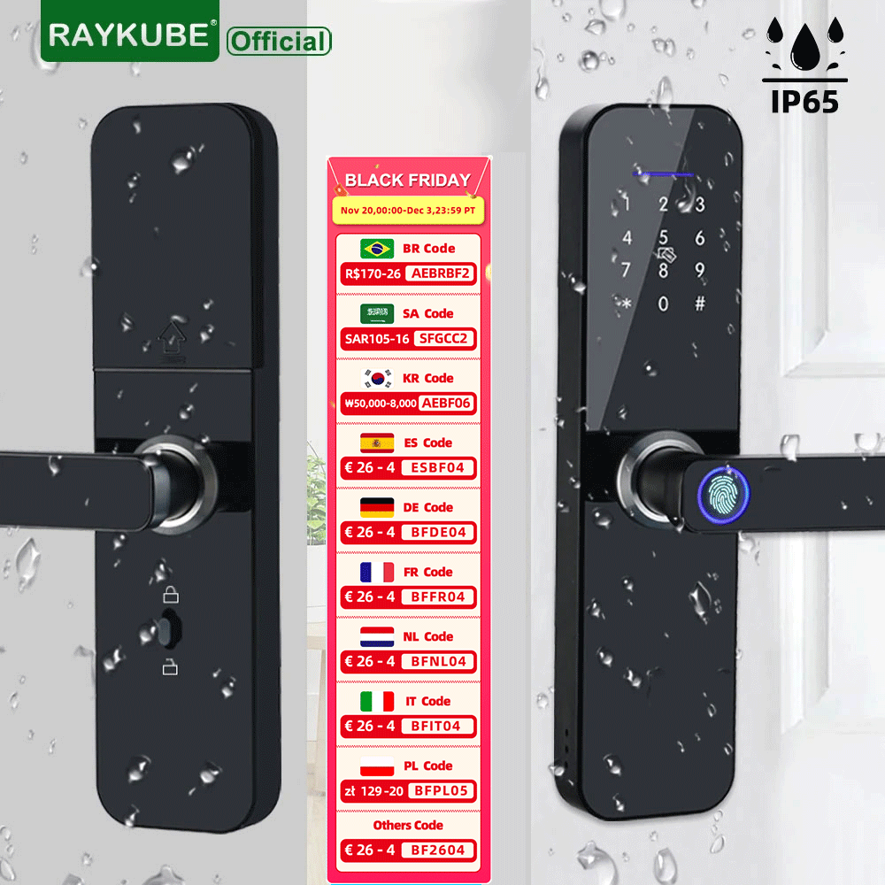 Smart Home Ezviz - RAYKUBE F005 IP65 impermeable Tuya Wifi