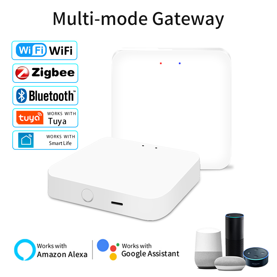 Smart Home Nest - Tuya Smart multimodo Gateway ZigBee Wi-Fi