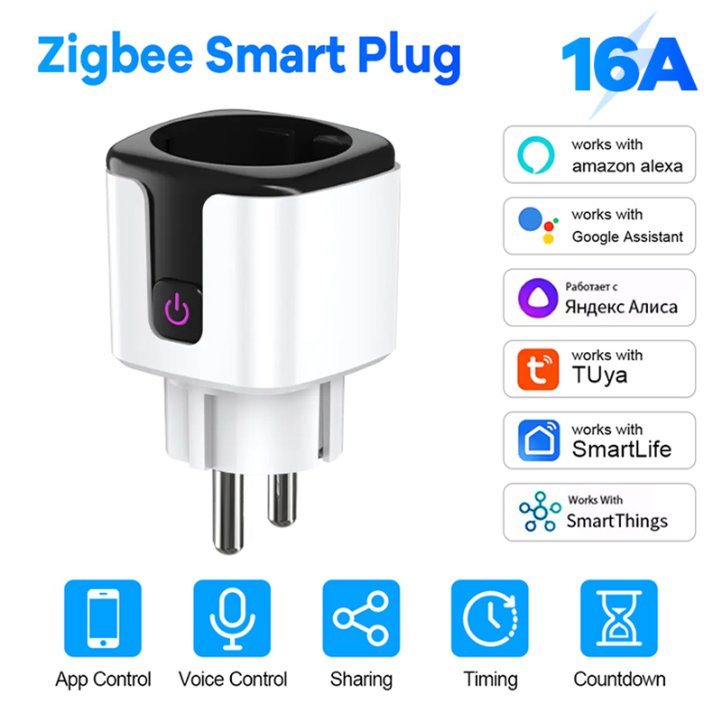 Smart Home Gira - Zigbee enchufe inteligente 16A 20A enchufe