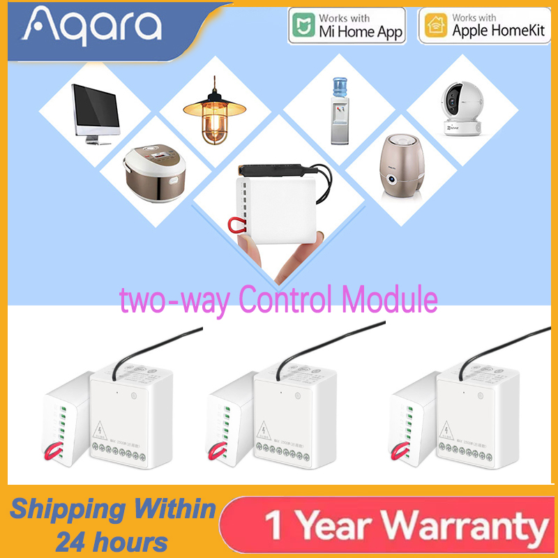 Smart Home Xiaomi Kit - Aqara-Módulo de Control bidireccional, controlador de