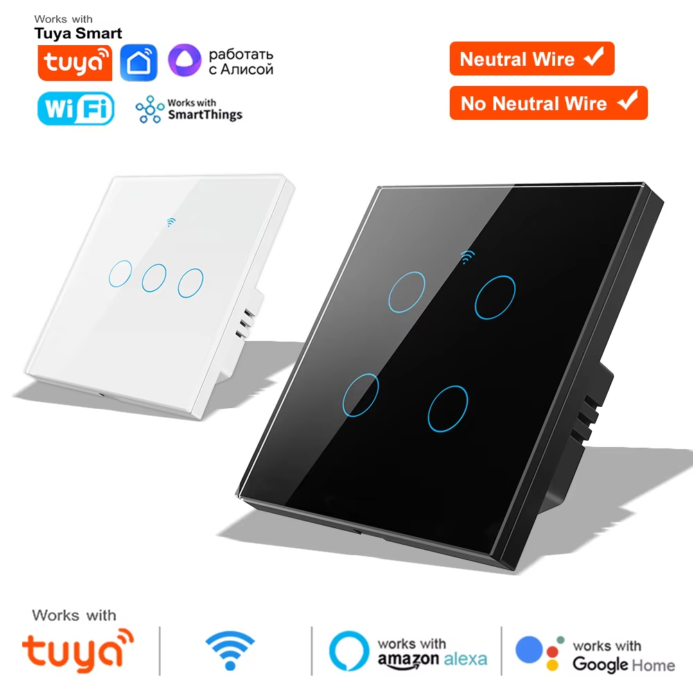 Smart Home Full System - Interruptor de Luz Táctil Inteligente Inalámbrico