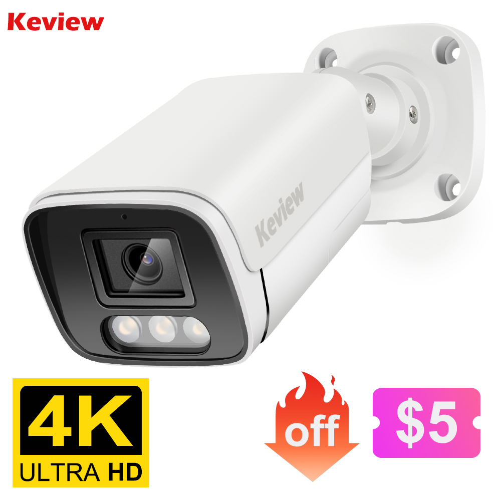 Smart Home Ezviz - Cámara de videovigilancia Poe 4K IP