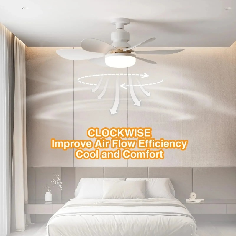 Smart Ceiling Fan - Ventilador de Techo de 30W/40W con