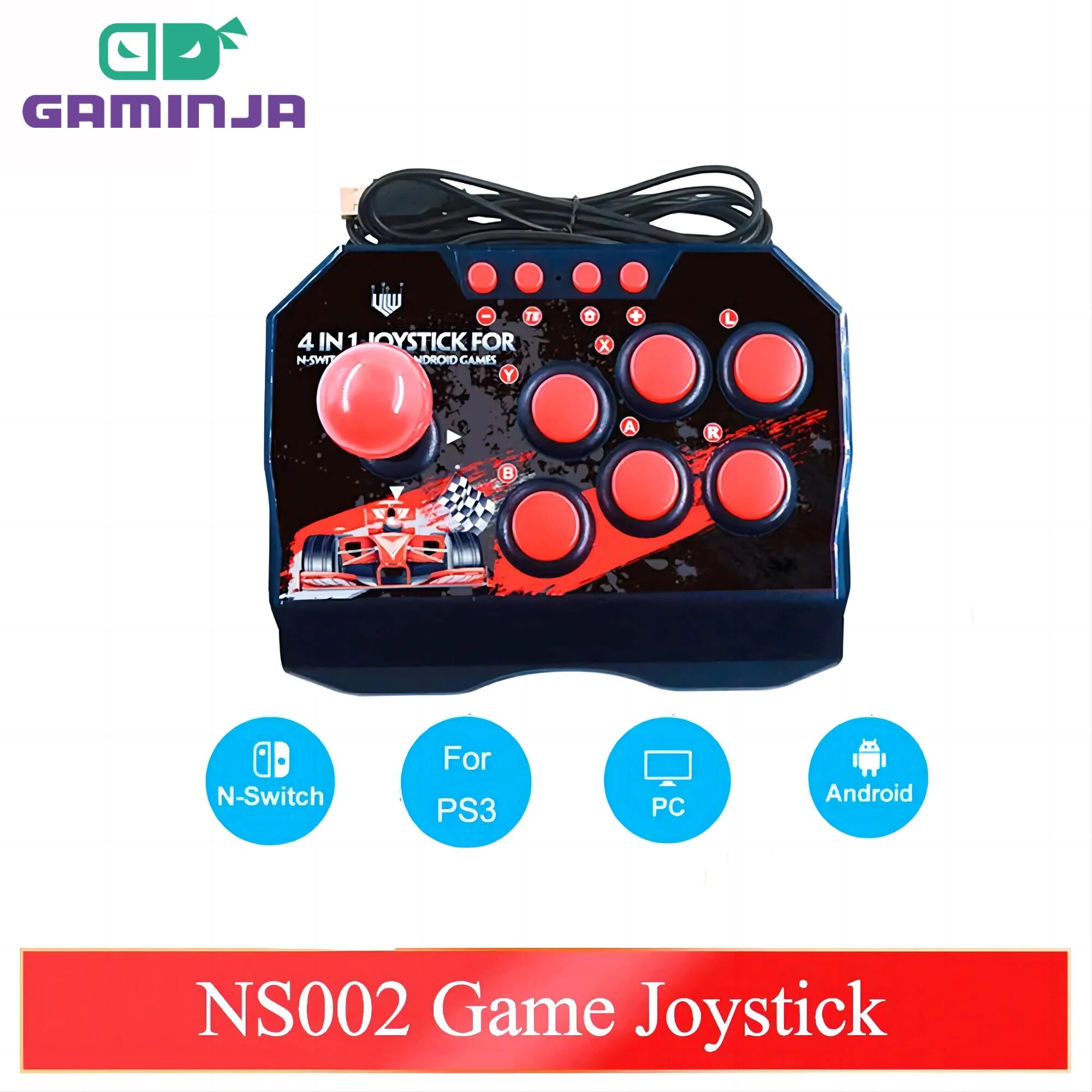 Smart Home Raspberry Pi - GAMINJA NS002 4 en 1 Retro