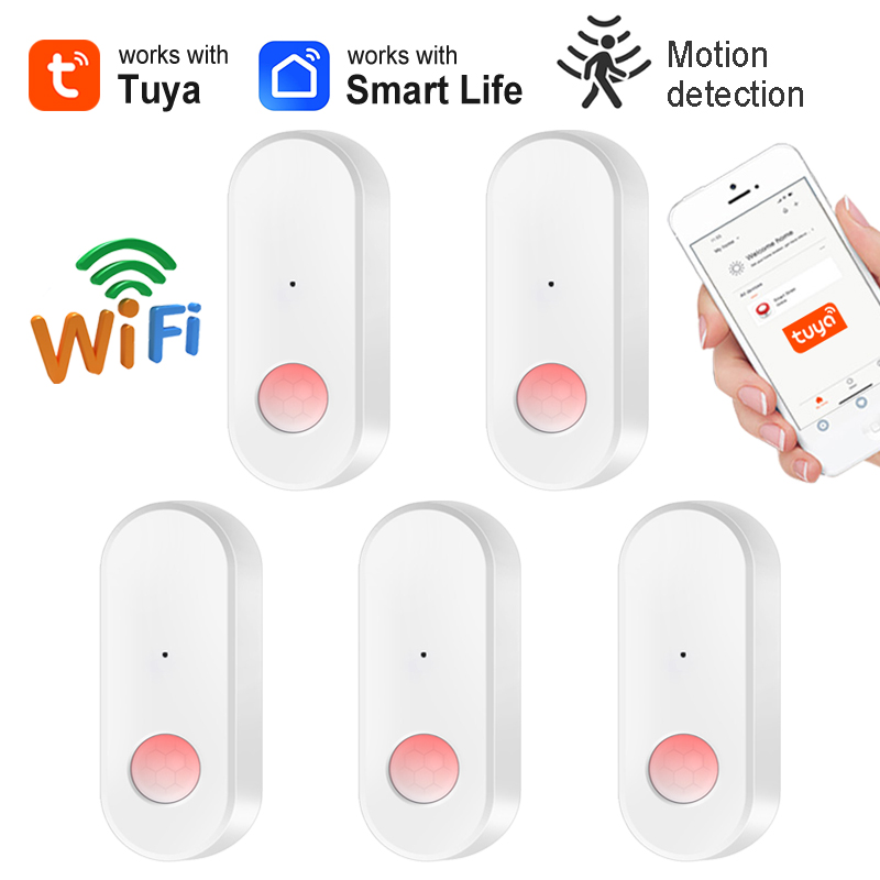 Smart Home Ir - Tuya-Sensor de movimiento PIR WiFi para