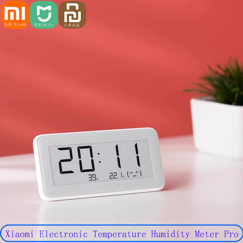 Smart Home Xiaomi Kit - Xiaomi-higrómetro inteligente para exteriores, reloj Digital