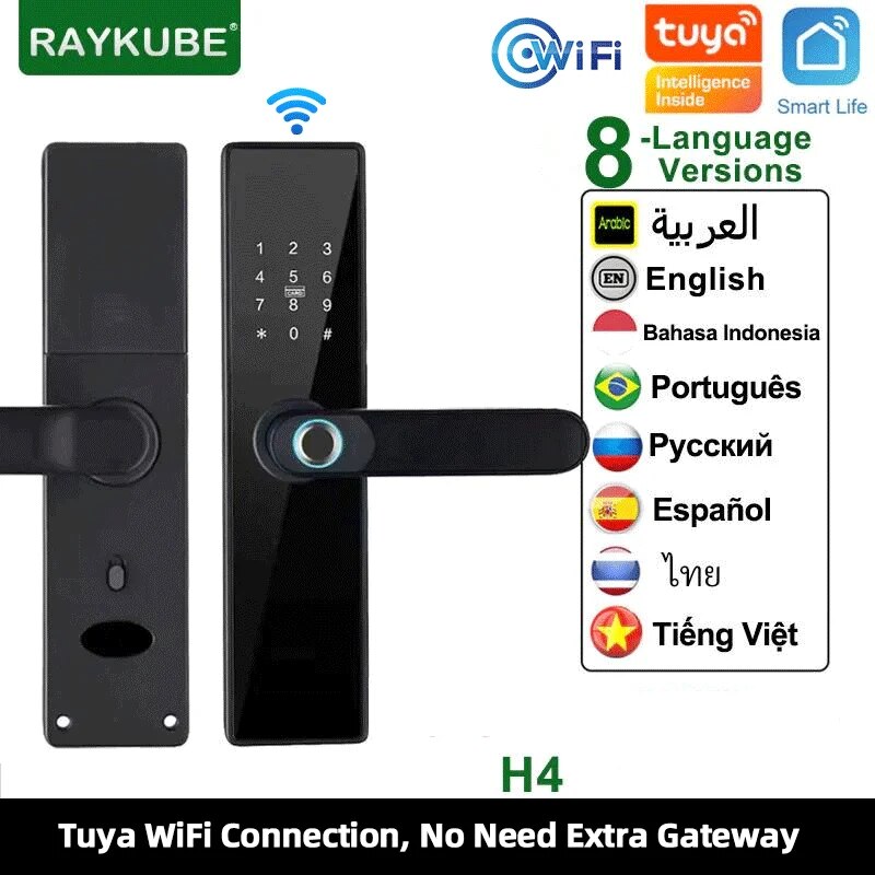 Smart Home Ezviz - Tuya-cerradura inteligente con Wifi, dispositivo electrónico