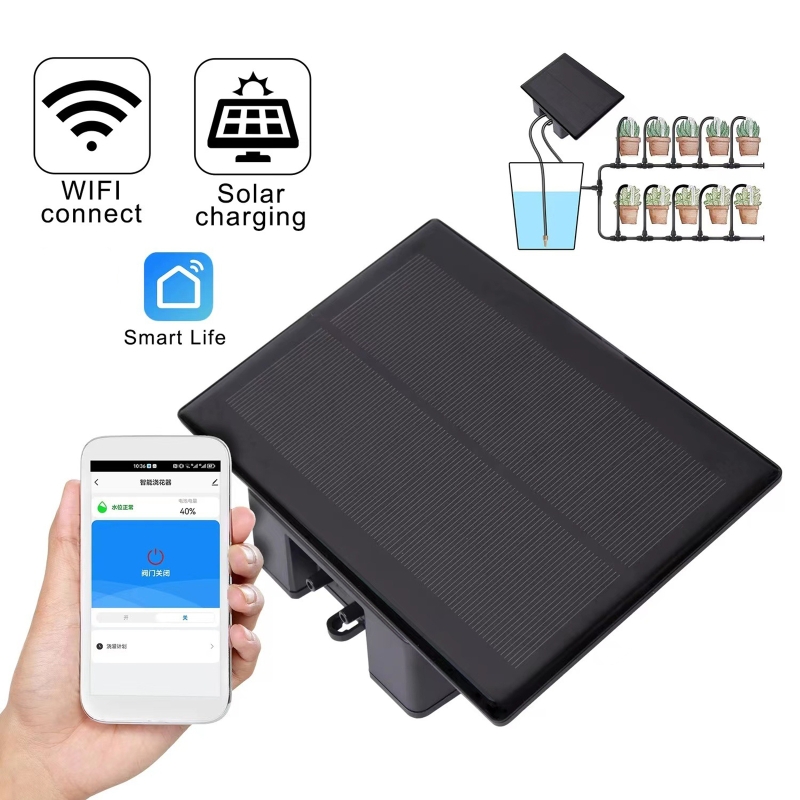 Smart Home Vimar - Kit de riego automático Solar WIFI,