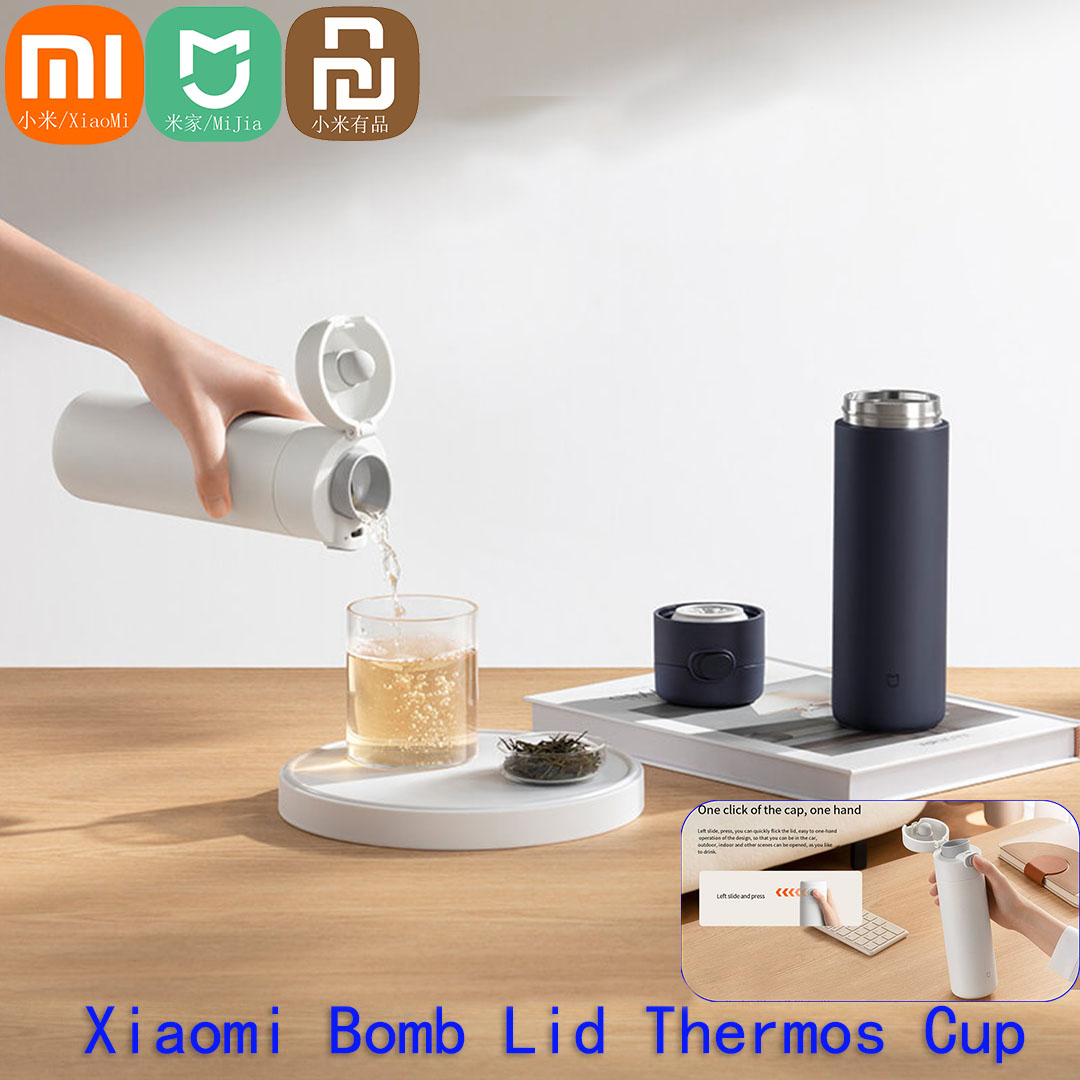 Xiaomi Mijia-botella termo int - Smart Home Xiaomi Kit reseña y precio