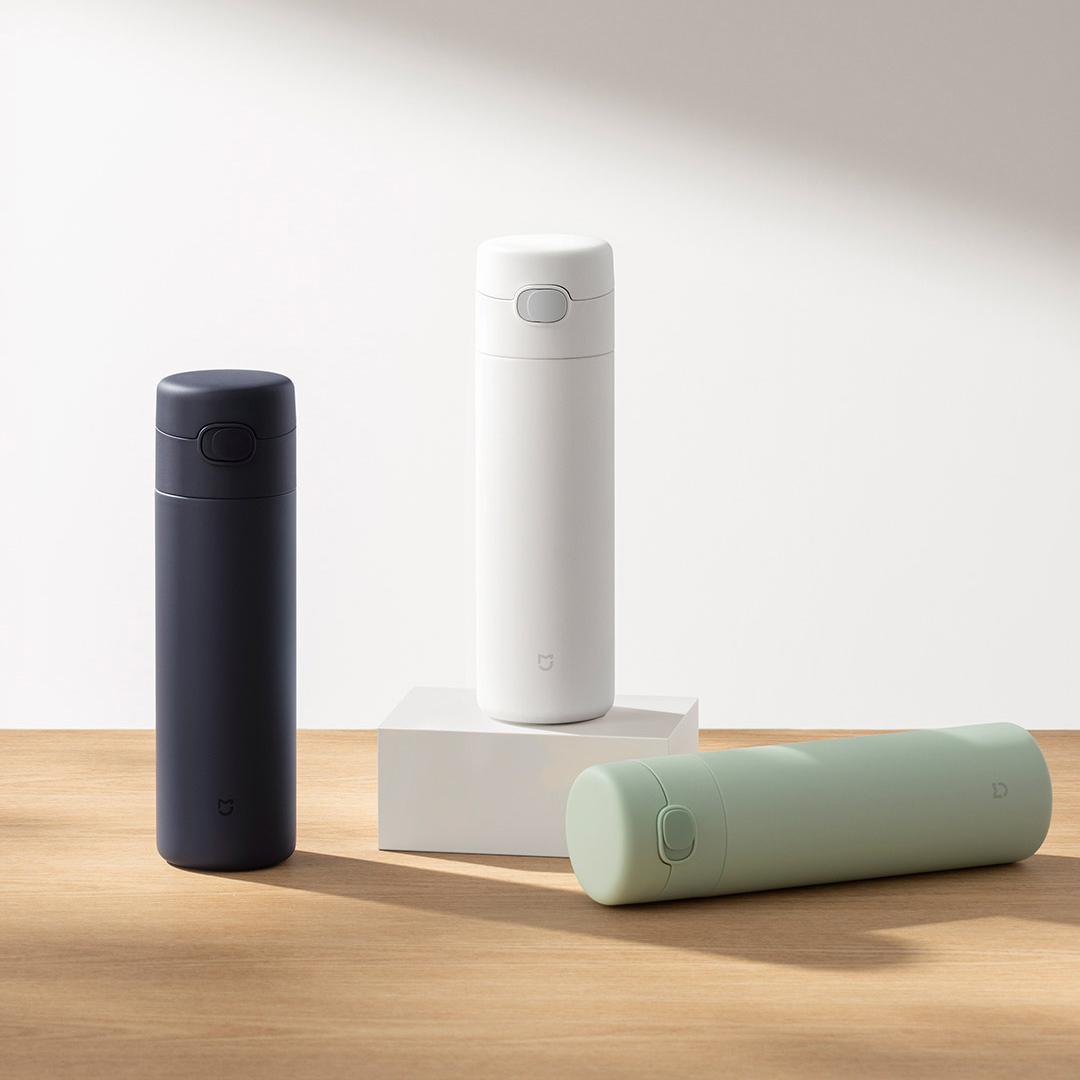 Xiaomi Mijia-botella termo int - Smart Home Xiaomi Kit reseña y precio