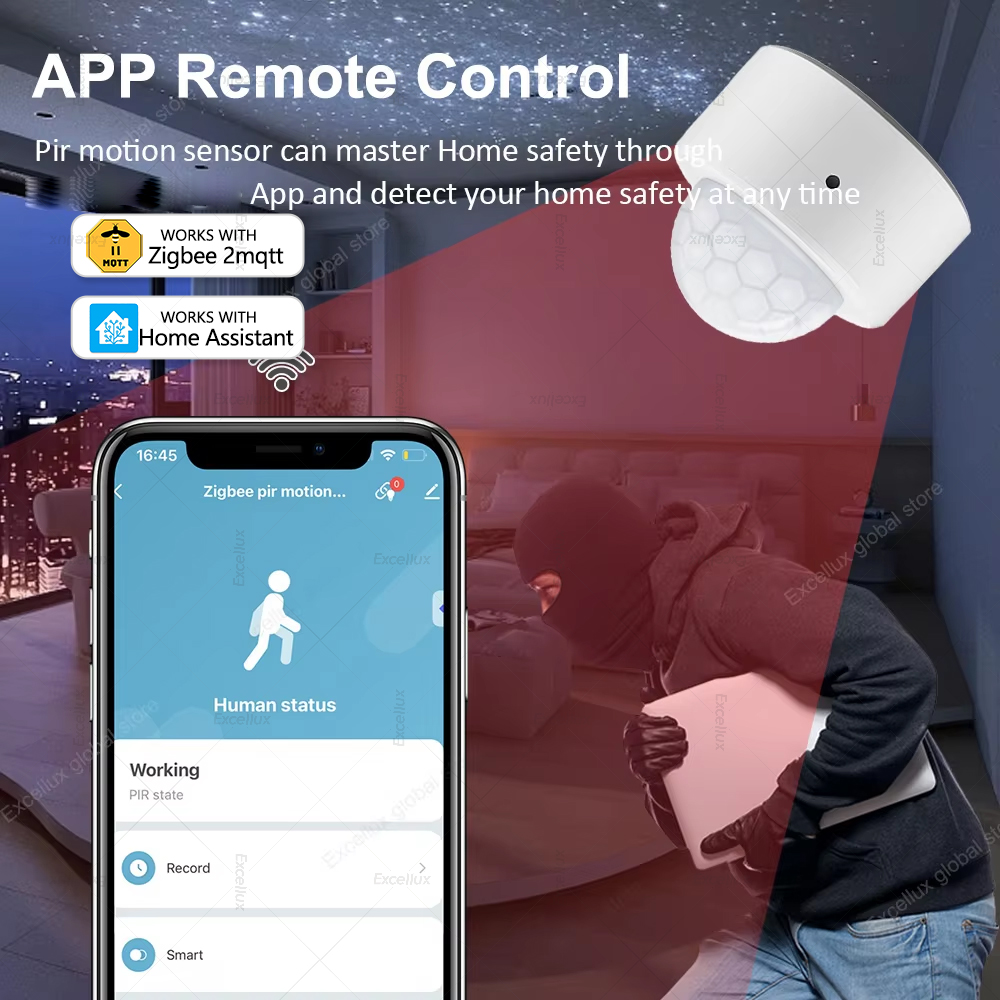 ZigBee-Sensor de movimiento PI - Smart Home Full System reseña y precio