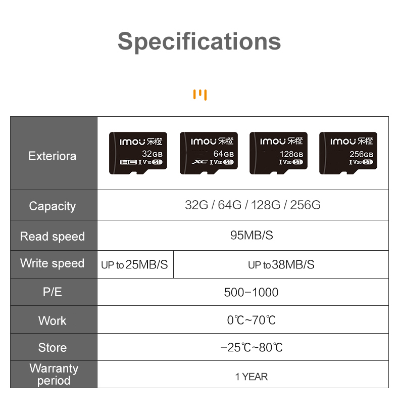 Imou Original 32GB 64GB 128GB  - Smart Home Ezviz reseña y precio