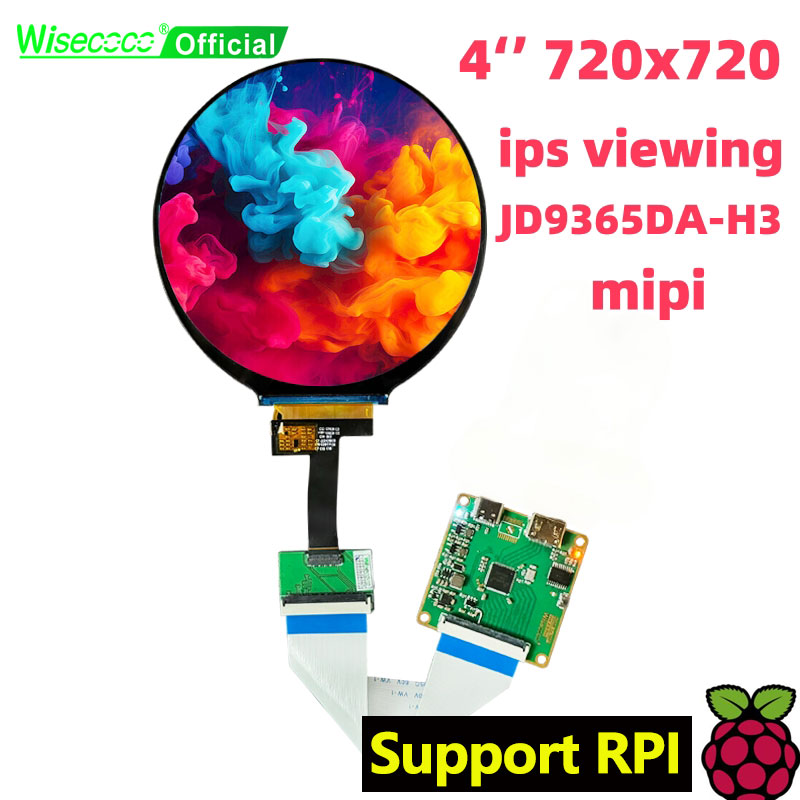 Wisecoco-pantalla LCD redonda  - Smart Home Raspberry Pi reseña y precio