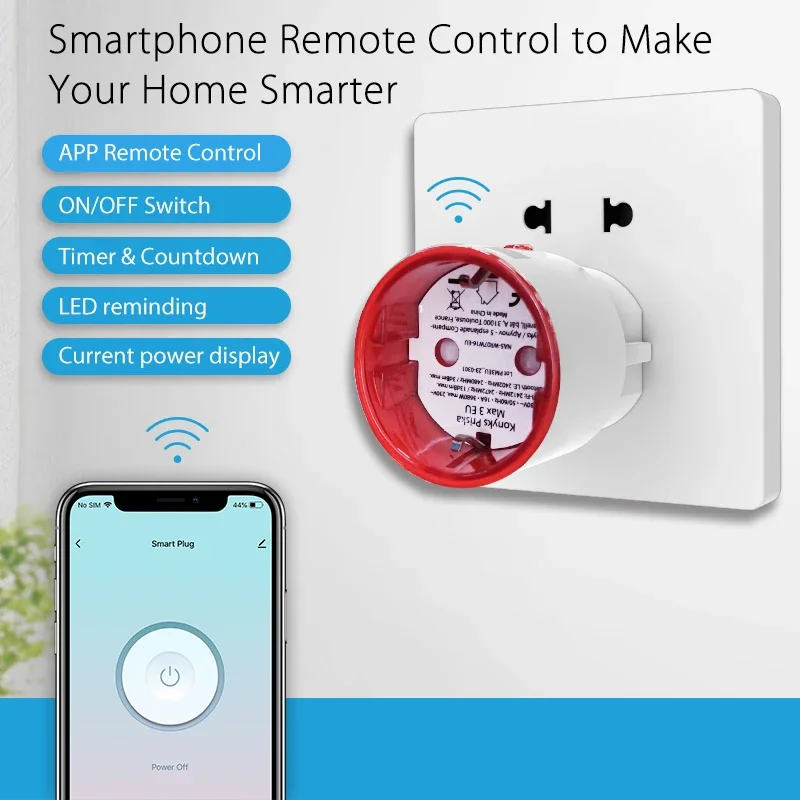 Tuya WiFi enchufe inteligente  - Smart Home Nest reseña y precio