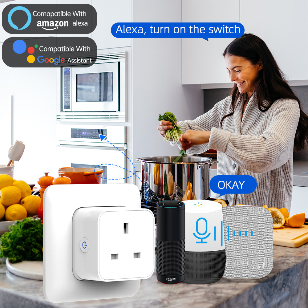 Enchufe Inteligente Tuya 16A/2 - Smart Home Nest reseña y precio