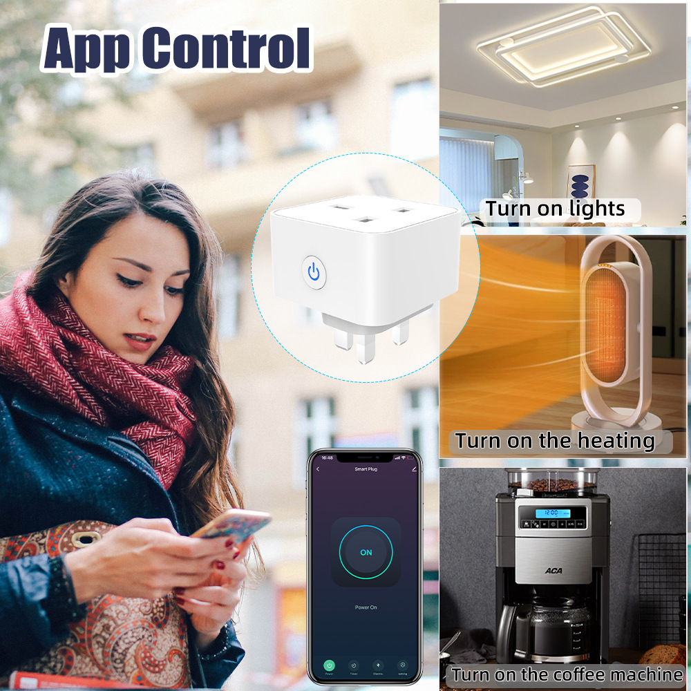 Enchufe Inteligente Tuya 16A/2 - Smart Home Nest reseña y precio