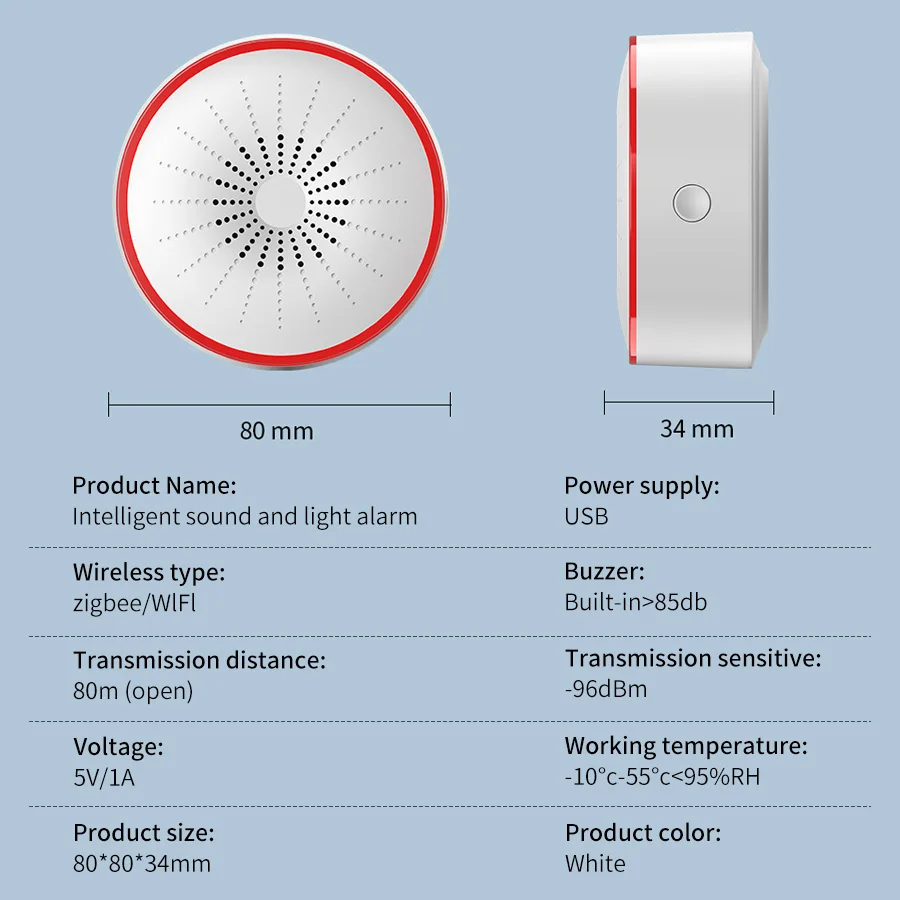 Sirena de Alarma Inteligente T - Smart Home Full System reseña y precio