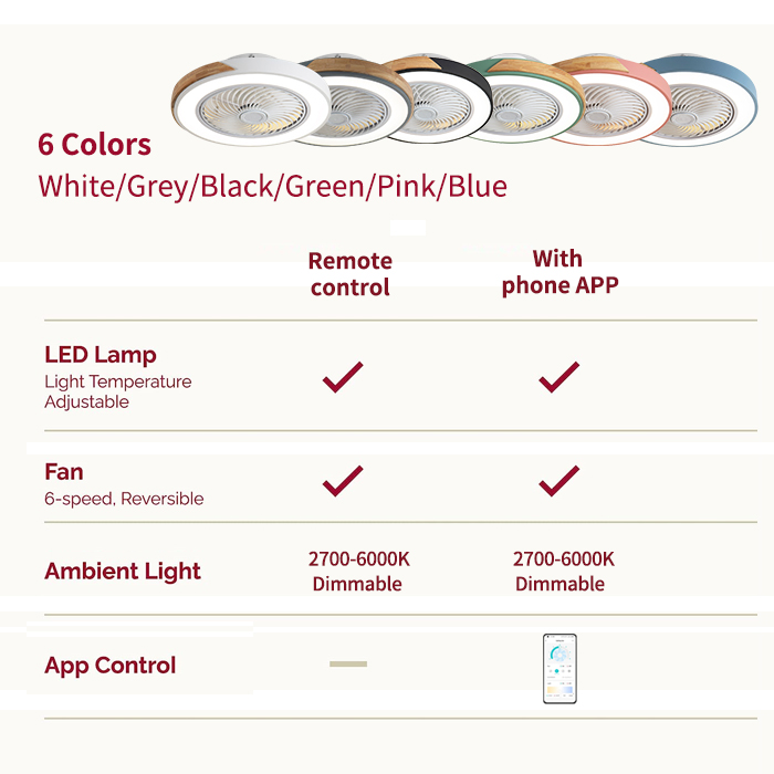 Bedroom ceiling fan light, int - Smart Ceiling Fan reseña y precio