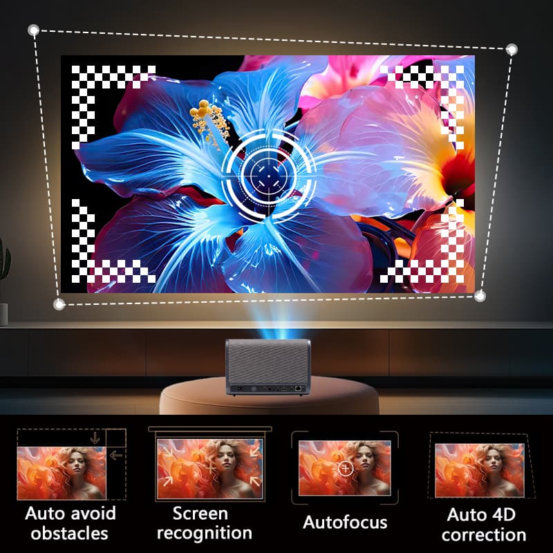 Proyector LED Huaweishi-J10, 1 - Smart Home X10 reseña y precio