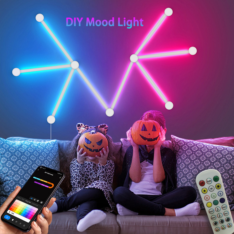 Lámpara de pared RGB inteligen - Smart Home Tv reseña y precio