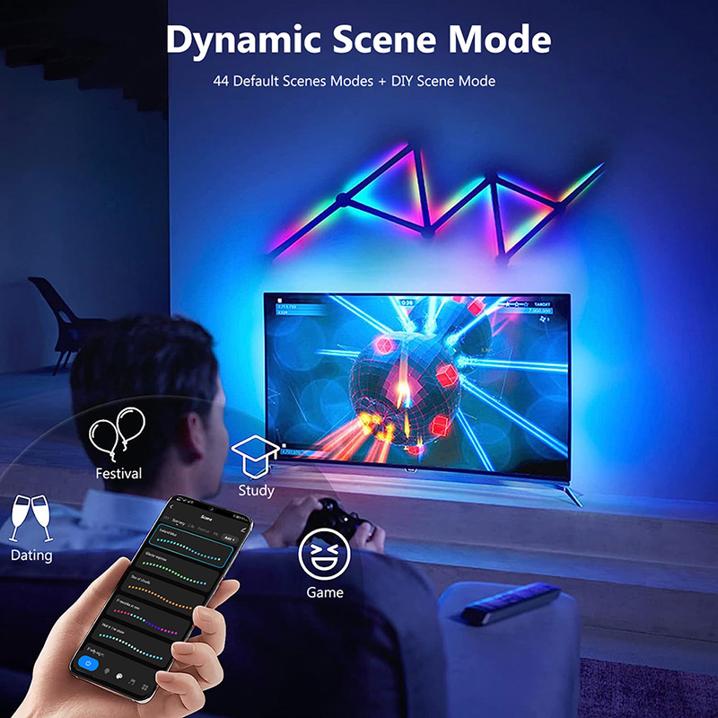 Lámpara de pared RGB inteligen - Smart Home Tv reseña y precio