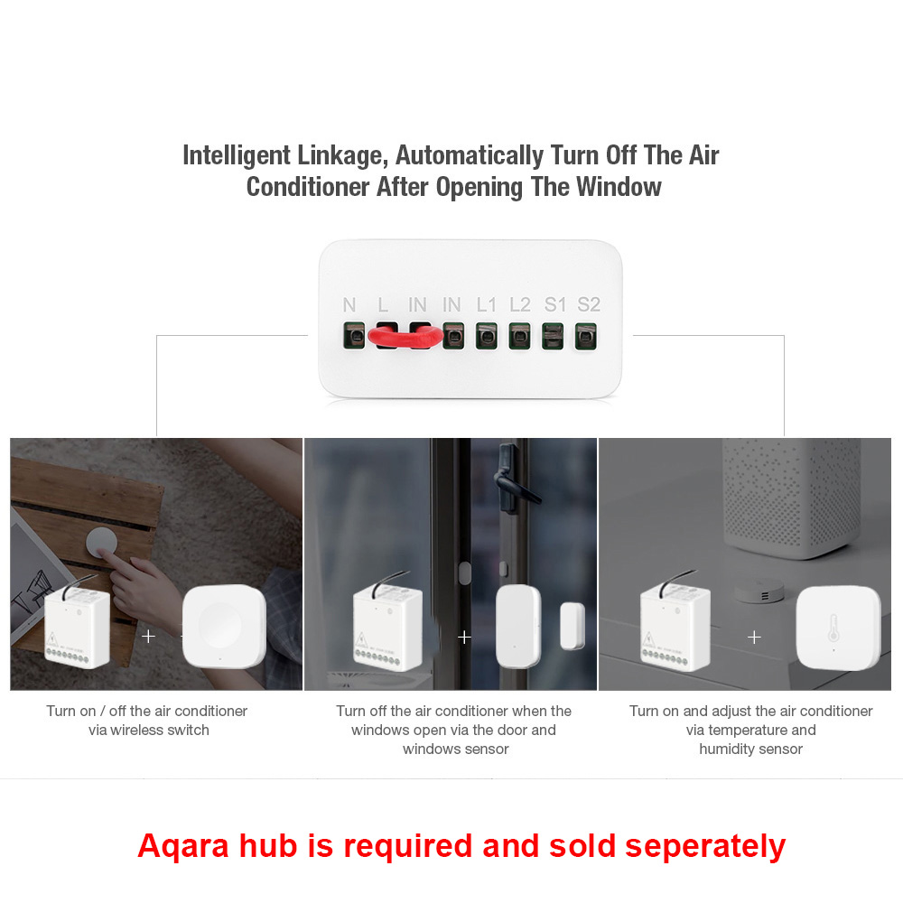 Aqara-Módulo de Control bidire - Smart Home Xiaomi Kit reseña y precio