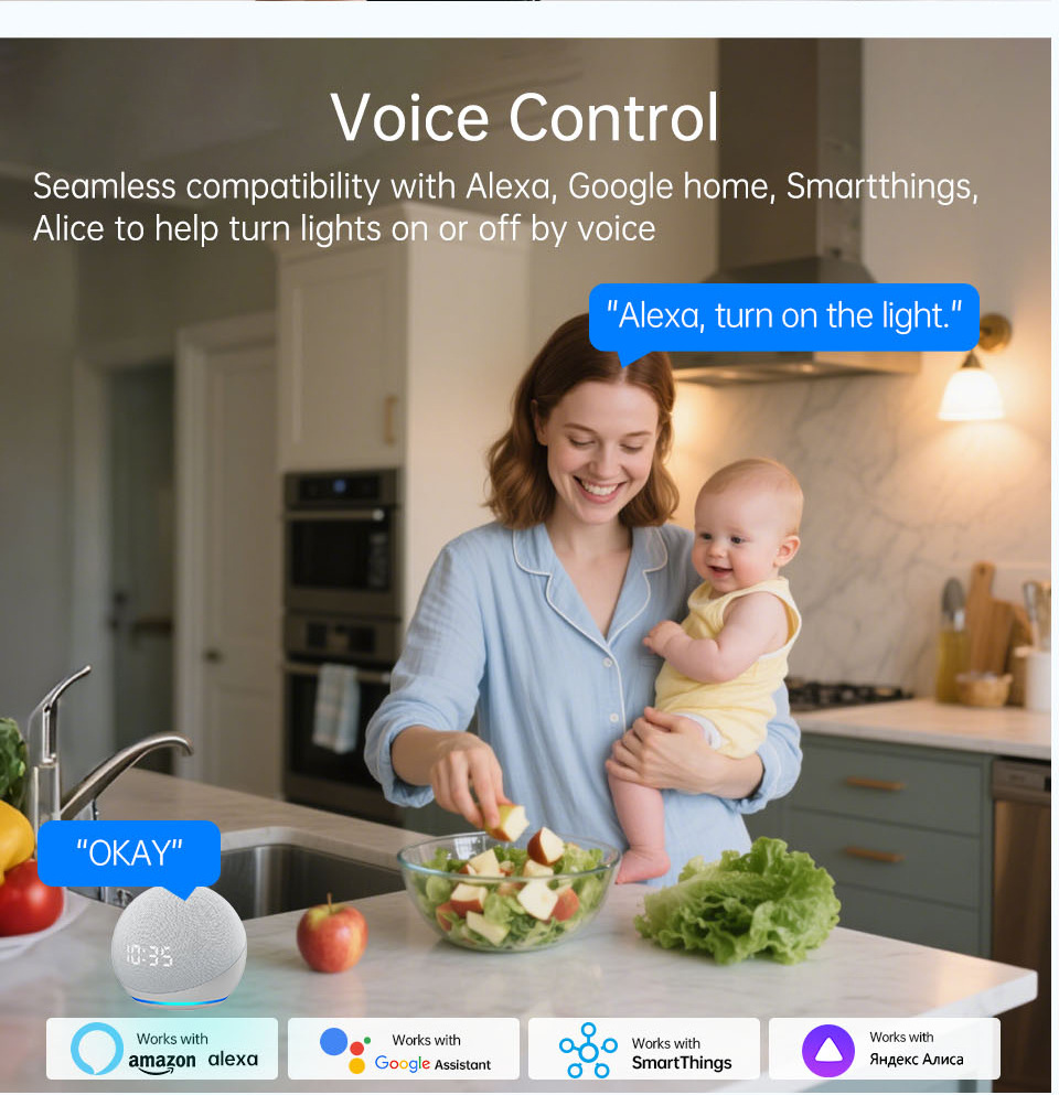 Interruptor de Luz Táctil Inte - Smart Home Full System reseña y precio