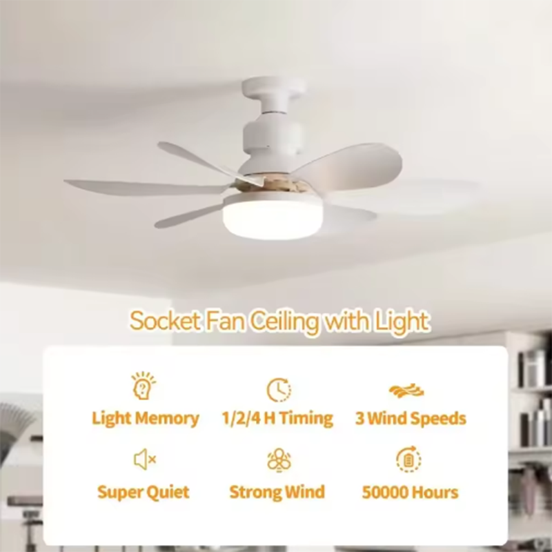 Ventilador de Techo LED E27 20 - Smart Ceiling Fan reseña y precio