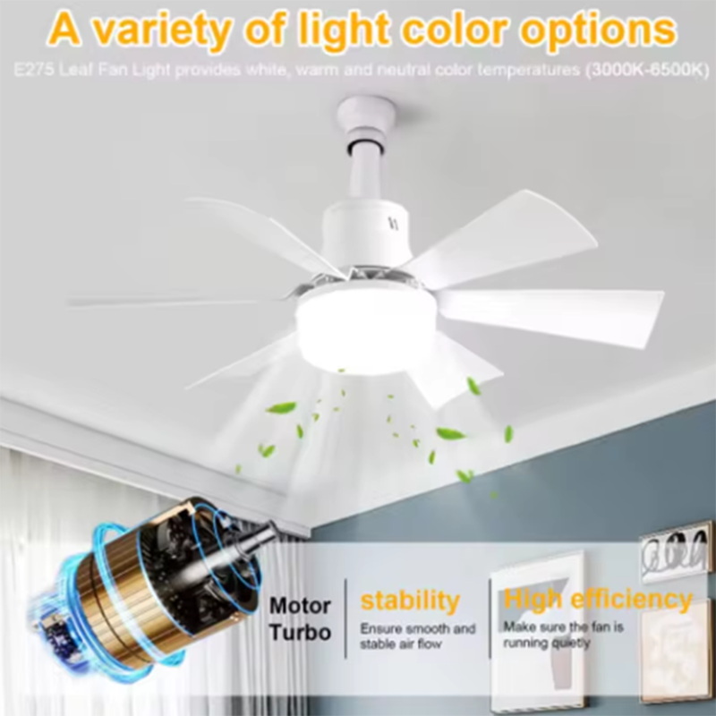 Ventilador de Techo LED E27 de - Smart Ceiling Fan reseña y precio
