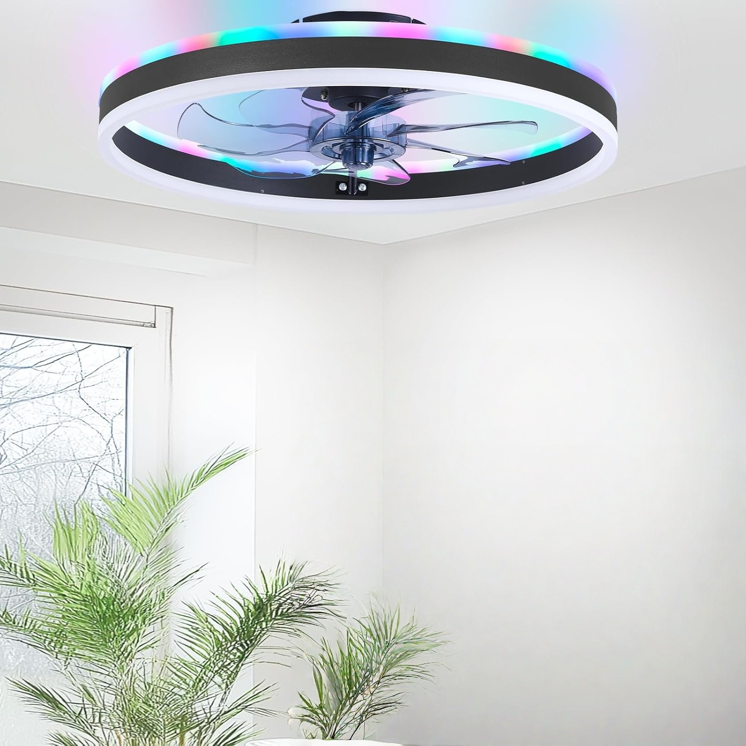 Luz de ventilador de techo int - Smart Ceiling Fan reseña y precio