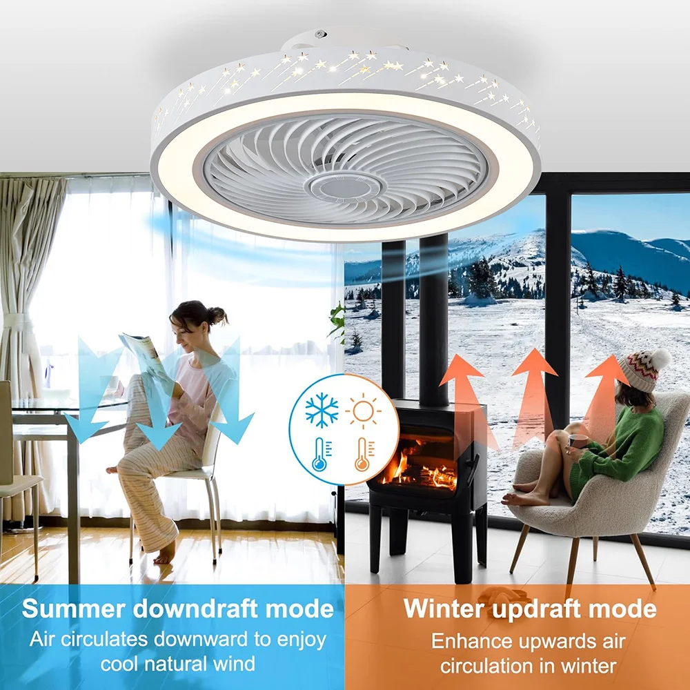 Ventilador de techo con contro - Smart Ceiling Fan reseña y precio
