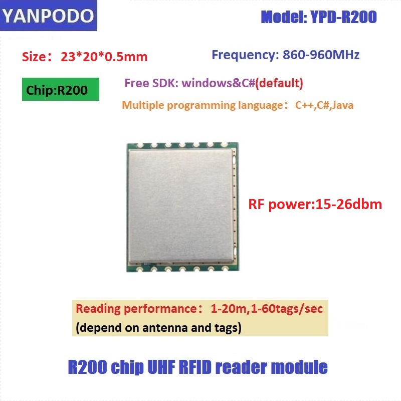 Módulo Lector RFID UHF con Chi - Smart Home Raspberry Pi reseña y precio