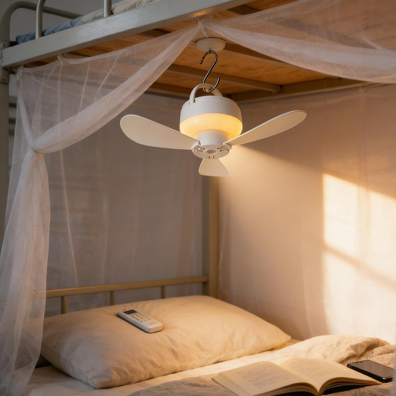 Ventilador de Techo con Luz Re - Smart Ceiling Fan reseña y precio