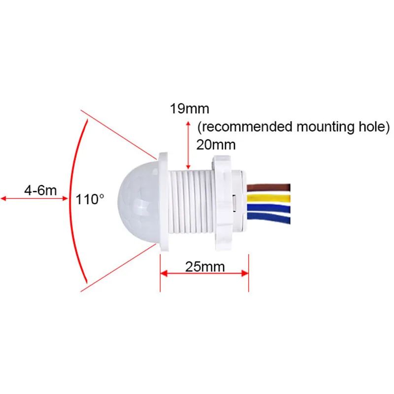 Sensor de Movimiento PIR, Inte - Smart Home Ir reseña y precio