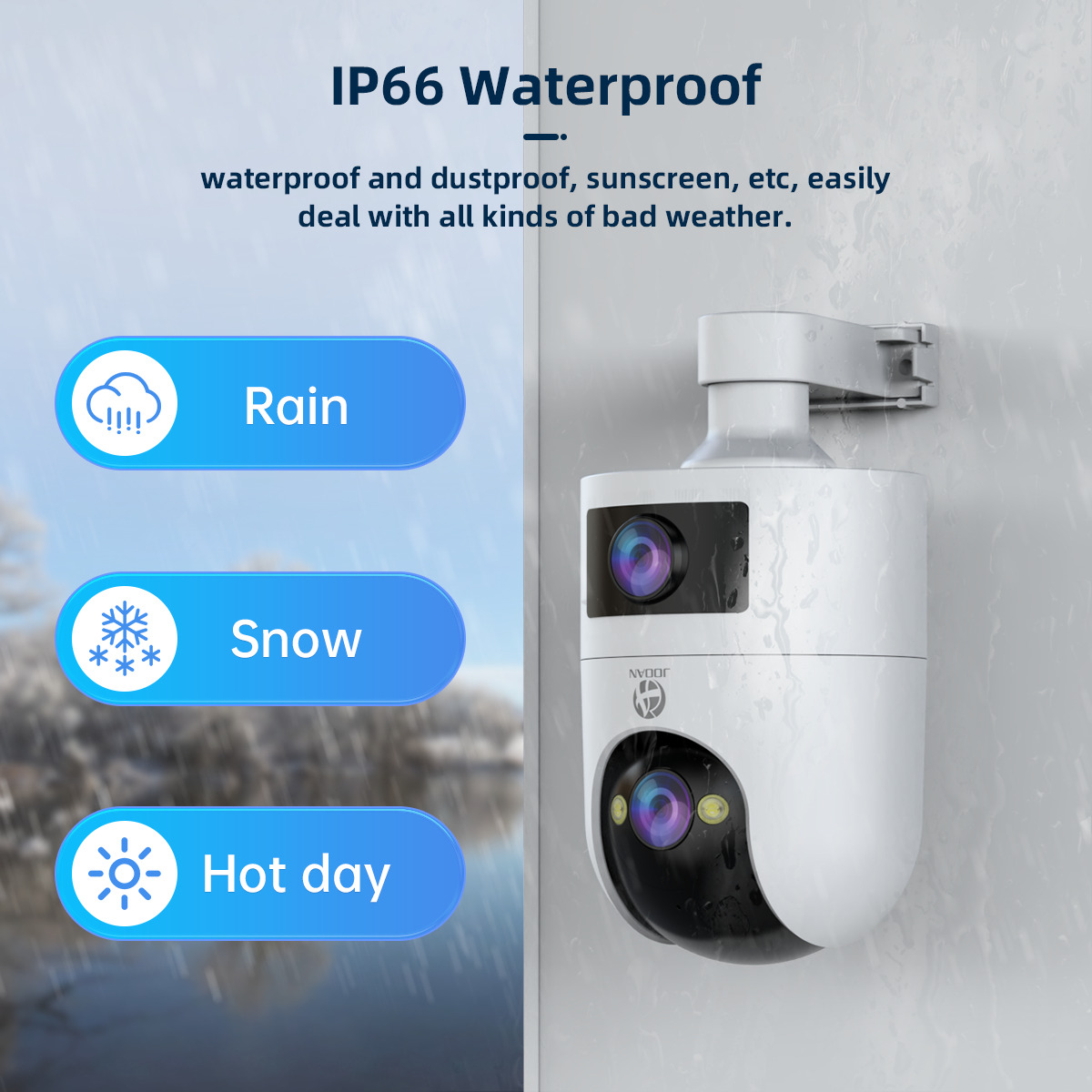 Cámara IP 4K PTZ para exterior - Smart Home Ezviz reseña y precio